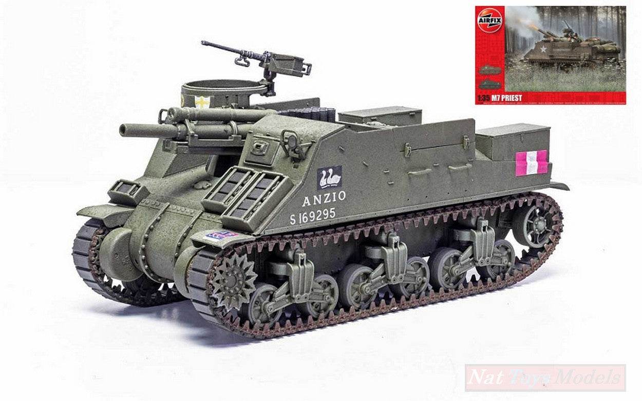 KIT DA MONTARE IN SCALA COMPATIBILE CON M7 PRIEST KIT 1:35 AIRFIX A1368