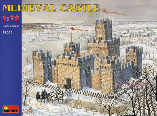 SCALE ASSEMBLY KIT COMPATIBLE WITH MEDIEVAL CASTLE KIT 1:72 MINIART MIN72005