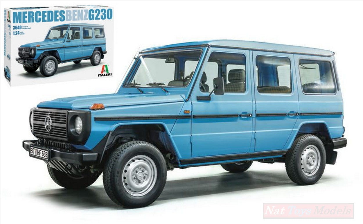 KIT TO BE ASSEMBLED IN SCALE COMPATIBLE WITH MERCEDES G230 KIT 1:24 ITALERI IT3640