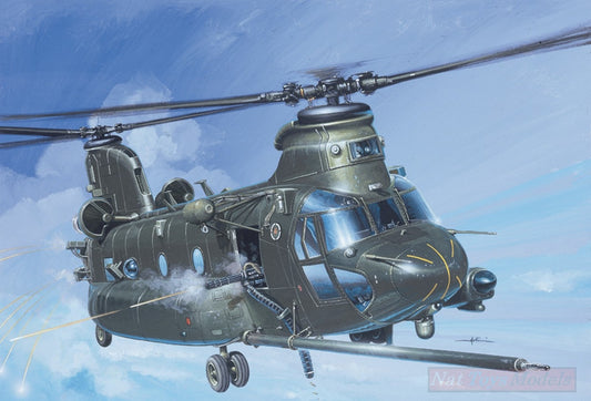 ASSEMBLY KIT COMPATIBLE WITH MH 47 AND SOA CHINOOK KIT 1:72 ITALERI IT1218