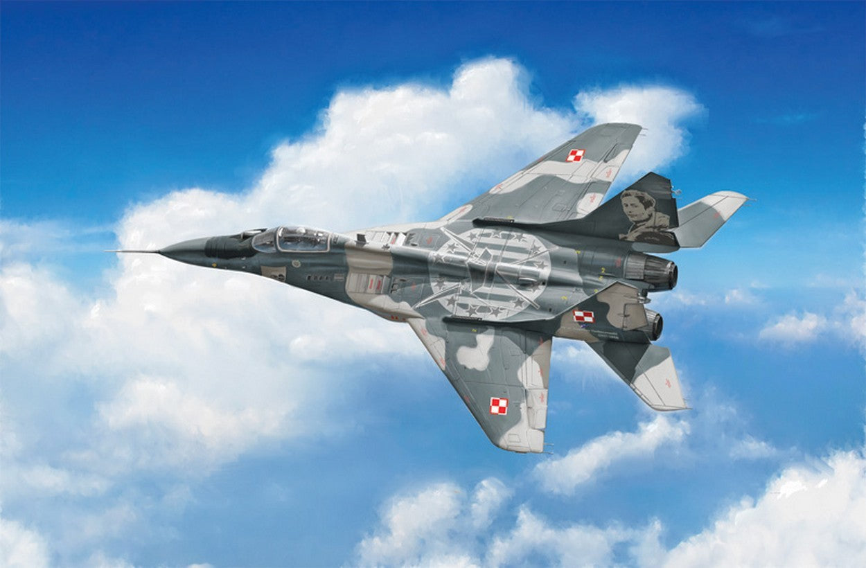 KIT TO BE ASSEMBLED IN SCALE COMPATIBLE WITH MIG 29A "FULCRUM" KIT 1:72 ITALERI IT1377