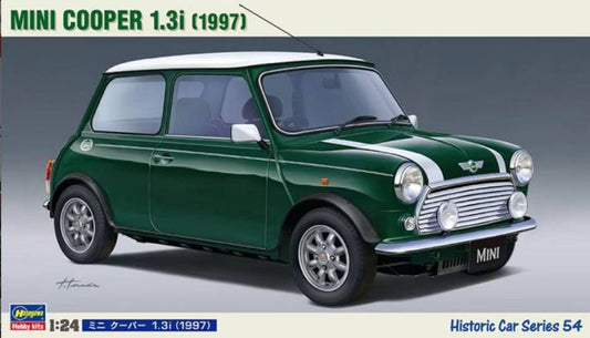 SCALE ASSEMBLY KIT COMPATIBLE WITH MINI COOPER 1.3i 1997 1:24 KIT HASEGAWA HA21154