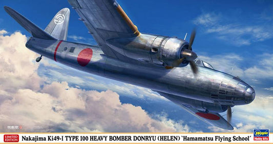 SCALE ASSEMBLY KIT COMPATIBLE WITH NAKAJIMA Ki49-I TYPE 100 HELEN KIT 1:72 HASEGAWA HA02418