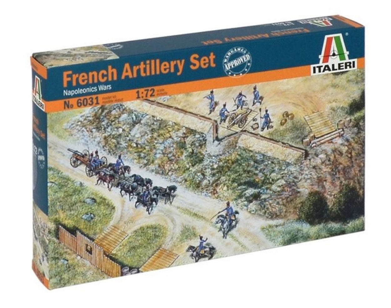 SCALE ASSEMBLY KIT COMPATIBLE WITH NAPOLEONIC WARS FRENCH KIT 1:72 ITALERI IT6031