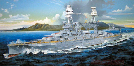 SCALE ASSEMBLY KIT COMPATIBLE WITH USS ARIZONA BB-39 SHIP 1:200 KIT TRUMPETER TP3701