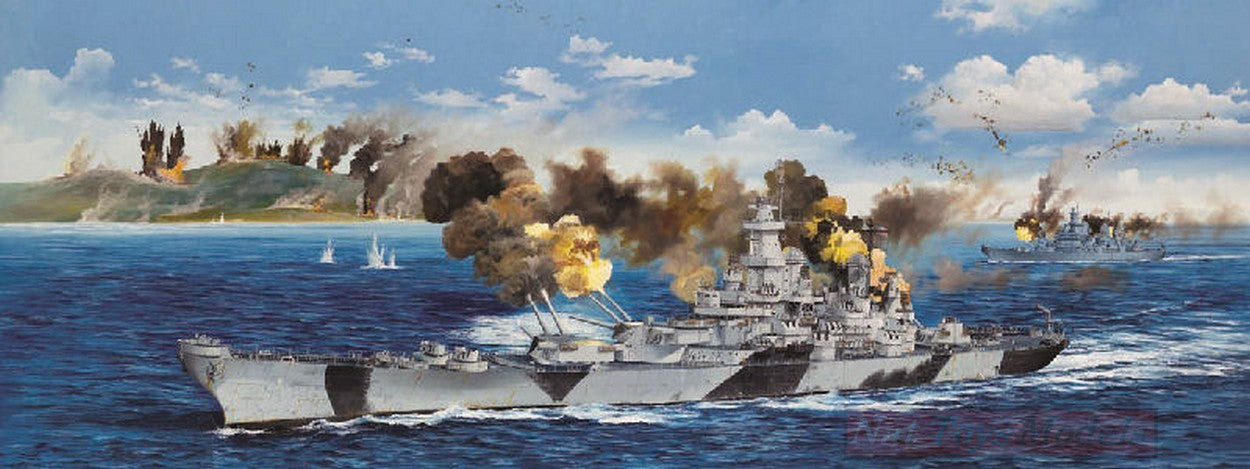 SCALE ASSEMBLY KIT COMPATIBLE WITH USS IOWA BB-61 SHIP 1:200 KIT TRUMPETER TP3706