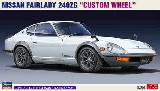 SCALE ASSEMBLY KIT COMPATIBLE WITH NISSAN FAIRLADY 240 ZG CUSTOM WHEEL KIT 1:24 HASEGAWA HA20618