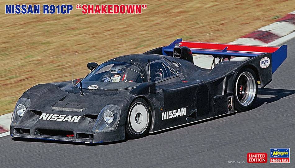 KIT DE MONTAGE À L'ÉCHELLE COMPATIBLE AVEC NISSAN R91CP SHAKEDOWN KIT 1:24 HASEGAWA HA20658