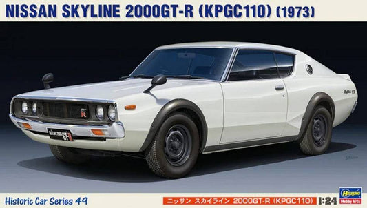 KIT DE MONTAGE À L'ÉCHELLE COMPATIBLE AVEC LE KIT NISSAN SKYLINE 2000GT-R 1:24 HASEGAWA HA21149