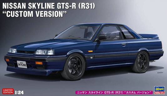 SCALE ASSEMBLY KIT COMPATIBLE WITH NISSAN SKYLINE GTS-R CUSTOM VERSION KIT 1:24 HASEGAWA HA20575