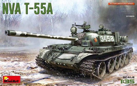 SCALE ASSEMBLY KIT COMPATIBLE WITH NVA T-55A KIT 1:35 MINIART MIN37083