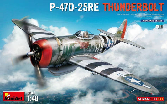 SCALE ASSEMBLY KIT COMPATIBLE WITH P-47D-25RE THUNDERBOLT ADVANCED KIT 1:48 MINIART MIN48001