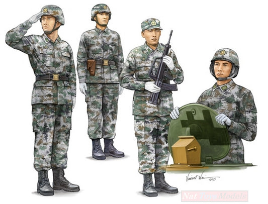 SCALE ASSEMBLY KIT COMPATIBLE WITH PLA TANK CREW KIT 1:35 TRUMPETER TP0431