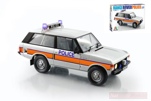 SCALE ASSEMBLY KIT COMPATIBLE WITH POLICE RANGE ROVER KIT 1:24 ITALERI IT3661