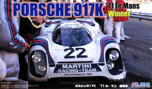 SCALE ASSEMBLY KIT COMPATIBLE WITH PORSCHE 917 N.22 WINNER LE MANS 1971 KIT 1:24 FUJIMI FJ126142