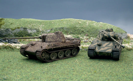 KIT TO BE ASSEMBLED IN SCALE COMPATIBLE WITH PZ.KPFW.V PANTHER AUSF.G.KIT 1:72 ITALERI IT7504