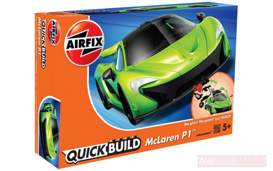 SCALE ASSEMBLY KIT COMPATIBLE WITH QUICK BUILD MC LAren P1 GREEN AIRFIX J6021