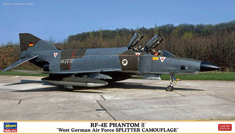 SCALE ASSEMBLY KIT COMPATIBLE WITH RF-4E PHANTOM II BUNDESLUFTWAFFE SPLITTER T KIT 1:72 HASEGAWA HA02445