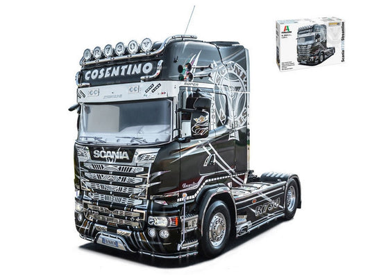 SCALE ASSEMBLY KIT COMPATIBLE WITH SCANIA R 730 STREAMLINE 4x2 KIT 1:24 ITALERI IT3952