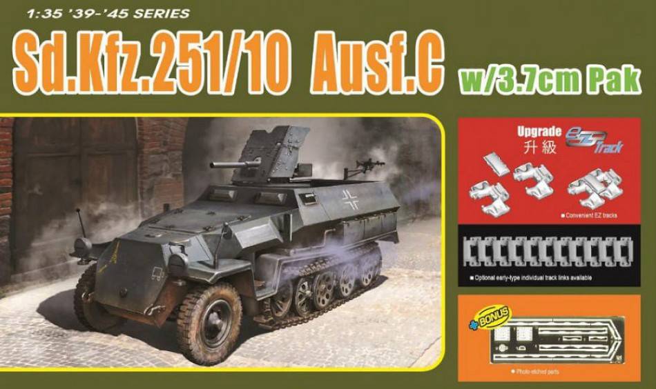 KIT TO BE MOUNTED IN STAIRCASE COMPATIBLE WITH SD.KFZ. 251/10 AUSF.C KIT 1:35 DRAGON D6983