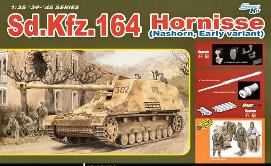 SCALE ASSEMBLY KIT COMPATIBLE WITH SD.KFZ.164 HORNISSE KIT 1:35 DRAGON D6414