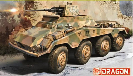 SCALE ASSEMBLY KIT COMPATIBLE WITH SD.KFZ.234/3 W/2cm SCHWEBELAFETTE KIT 1:35 DRAGON D6969