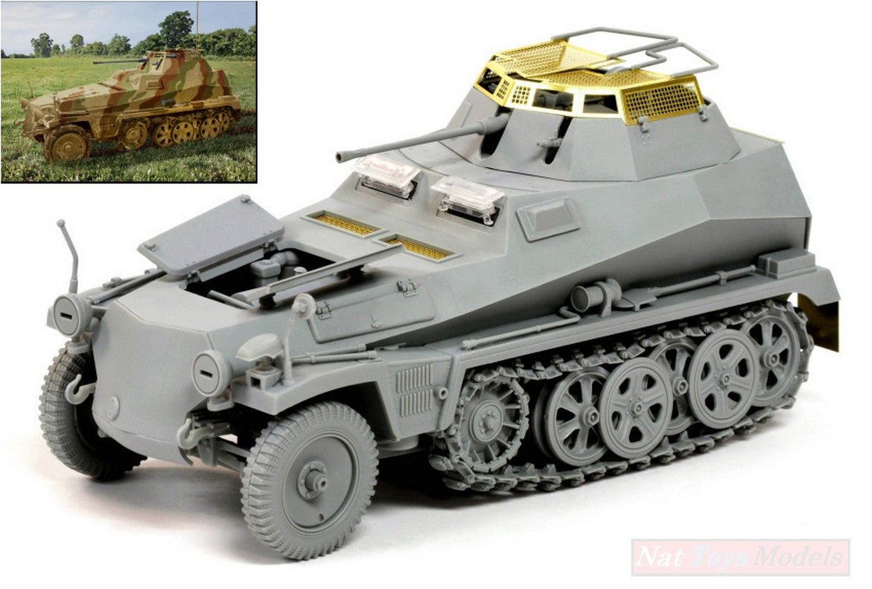 KIT DA MONTARE IN SCALA COMPATIBILE CON SD.KFZ.250/9 AUSF.A LE.S.P.W. (2cm) KIT 1:35 DRAGON D6882