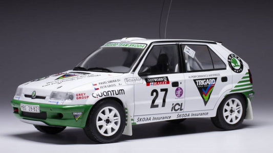 SCALE ASSEMBLY KIT COMPATIBLE WITH SKODA FELICIA KIT CAR N.27 RAC RALLY 1995 SIBERA/GROSS 1:18
 IXO MODEL 18RMC148