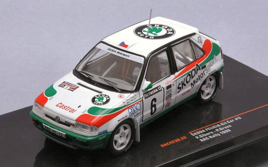 SCALE ASSEMBLY KIT COMPATIBLE WITH SKODA FELICIA KIT CAR N.6 RAC RALLY 1996 SIBERA/GROSS 1:43 IXO MODEL RAC423B