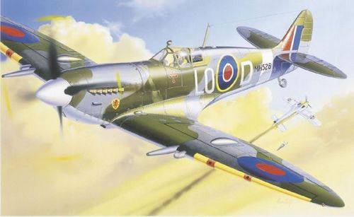 KIT DA MONTARE IN SCALA COMPATIBILE CON SPITFIRE MK 9 KIT 1:72 ITALERI IT0094