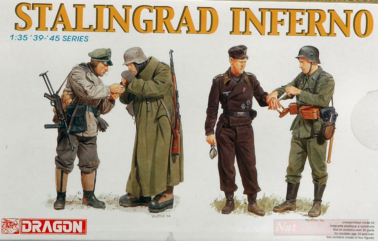 KIT DE MONTAGE À L'ÉCHELLE COMPATIBLE AVEC LE KIT STALINGRAD INFERNO 1:35 DRAGON D6343