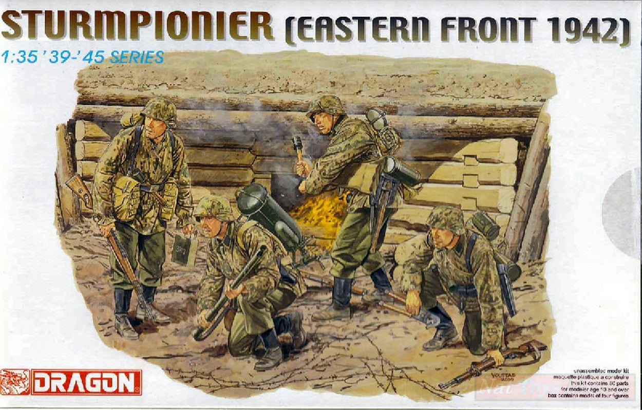 KIT D'ASSEMBLAGE À L'ÉCHELLE COMPATIBLE AVEC LE KIT DE SOLDATS JOUETS STURMPIONIER 1:35 DRAGON D6146