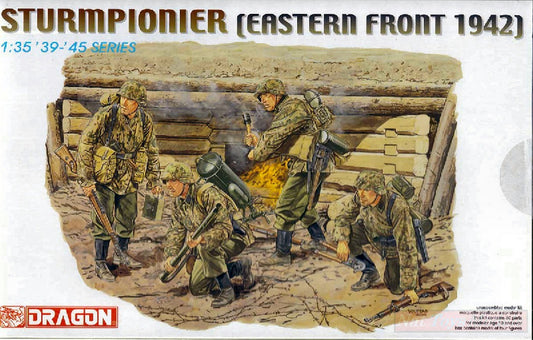 SCALE ASSEMBLY KIT COMPATIBLE WITH STURMPIONIER TOY SOLDIERS KIT 1:35 DRAGON D6146