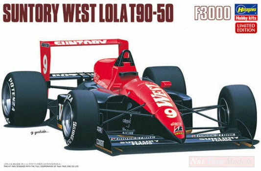 SCALE ASSEMBLY KIT COMPATIBLE WITH SUNTORY WEST LOLA T90-50 KIT 1:24 HASEGAWA HA20403