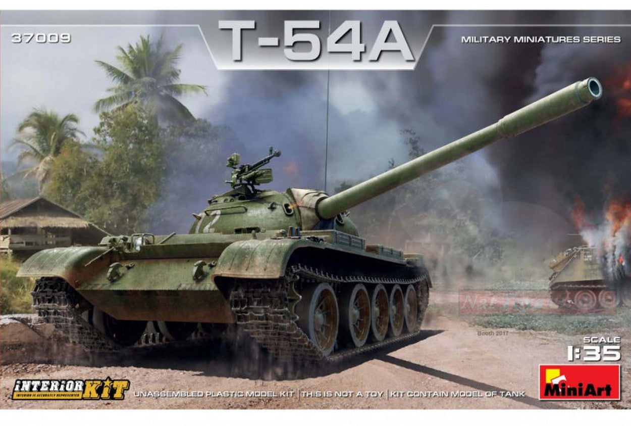 SCALE ASSEMBLY KIT COMPATIBLE WITH T-54A INTERIOR KIT 1:35 MINIART MIN37009