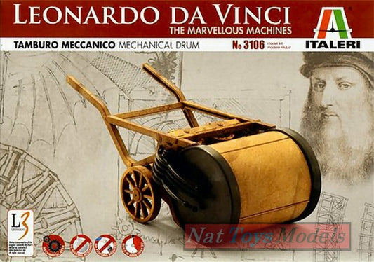 KIT DA MONTARE IN SCALA COMPATIBILE CON TAMBURO AUTOMATICO LEONARDO DA VINCI ITALERI IT3106