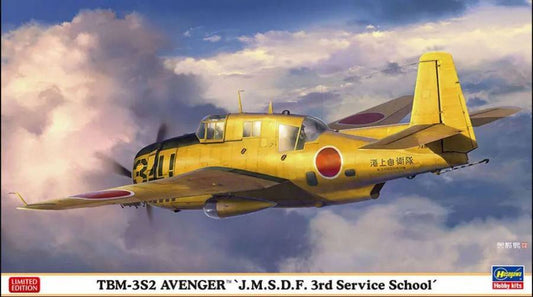 SCALE ASSEMBLY KIT COMPATIBLE WITH TBM-3S2 AVENGER JMSDF 3rd SERVICE SCHOOL KIT 1:72 HASEGAWA HA02386