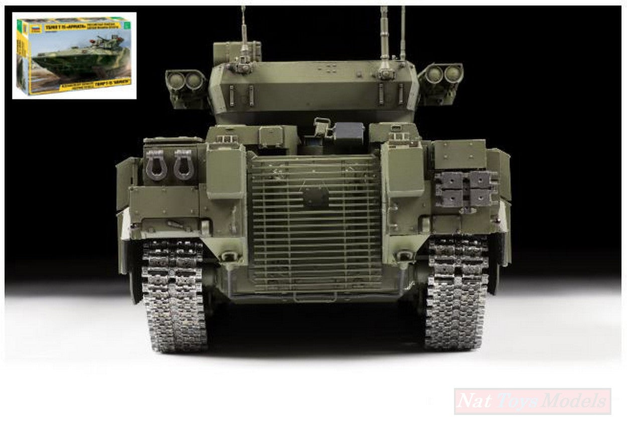 SCALE ASSEMBLY KIT COMPATIBLE WITH TBMP T-15 ARMATA "RUSSIAN HEAVY INFANTRY FIGHTING VEHICLE" KIT 1:35 ZVEZDA Z3681