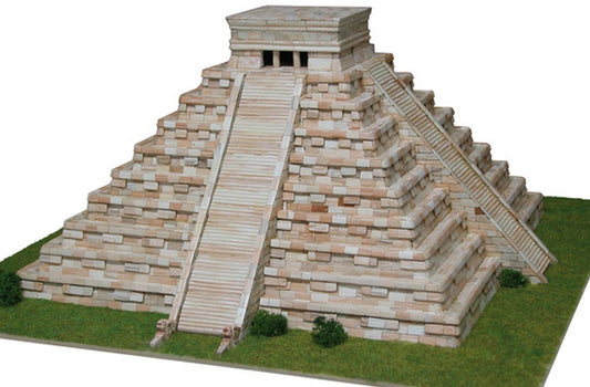 KIT TO ASSEMBLE IN SCALE COMPATIBLE WITH TEMPLE OF KUKULCAN MEXICO SEC.XII PCS 4500 KIT 1:175 AEDES ARS ADS1270