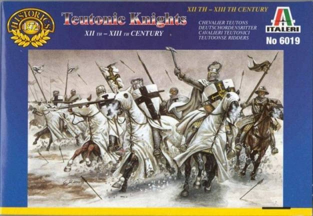 KIT DA MONTARE IN SCALA COMPATIBILE CON TEUTONIC KNIGHTS KIT 1:72 ITALERI IT6019