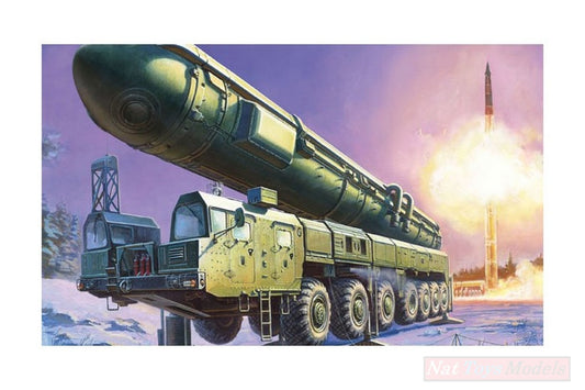 SCALE ASSEMBLY KIT COMPATIBLE WITH TOPOL MISSILE LAUNCHER KIT 1:72 ZVEZDA Z5003