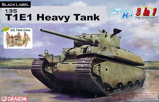 SCALE ASSEMBLY KIT COMPATIBLE WITH US HEAVY TANK T1E1 KIT 1:35 DRAGON D6936