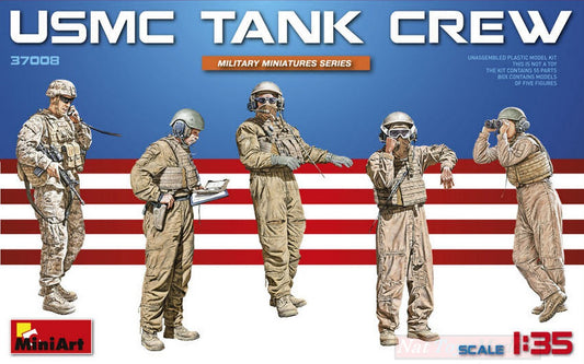 SCALE ASSEMBLY KIT COMPATIBLE WITH USMC TANK CREW KIT 1:35 MINIART MIN37008