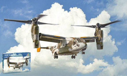 KIT DA MONTARE IN SCALA COMPATIBILE CON V-22A OSPREY KIT 1:72 ITALERI IT1463