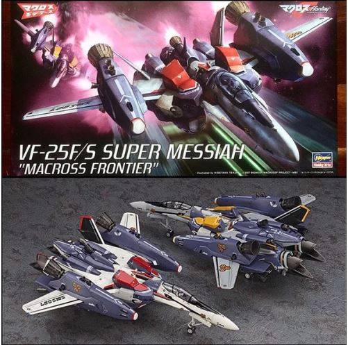 SCALE ASSEMBLY KIT COMPATIBLE WITH VF-25F/S SUPER MESSIAH MACROSS FRONTIER KIT 1:72 HASEGAWA HA65727