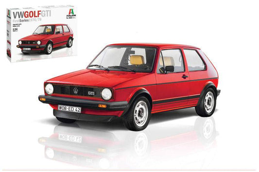 SCALE ASSEMBLY KIT COMPATIBLE WITH VW GOLF GTI RABBIT KIT 1:24 ITALERI IT3622