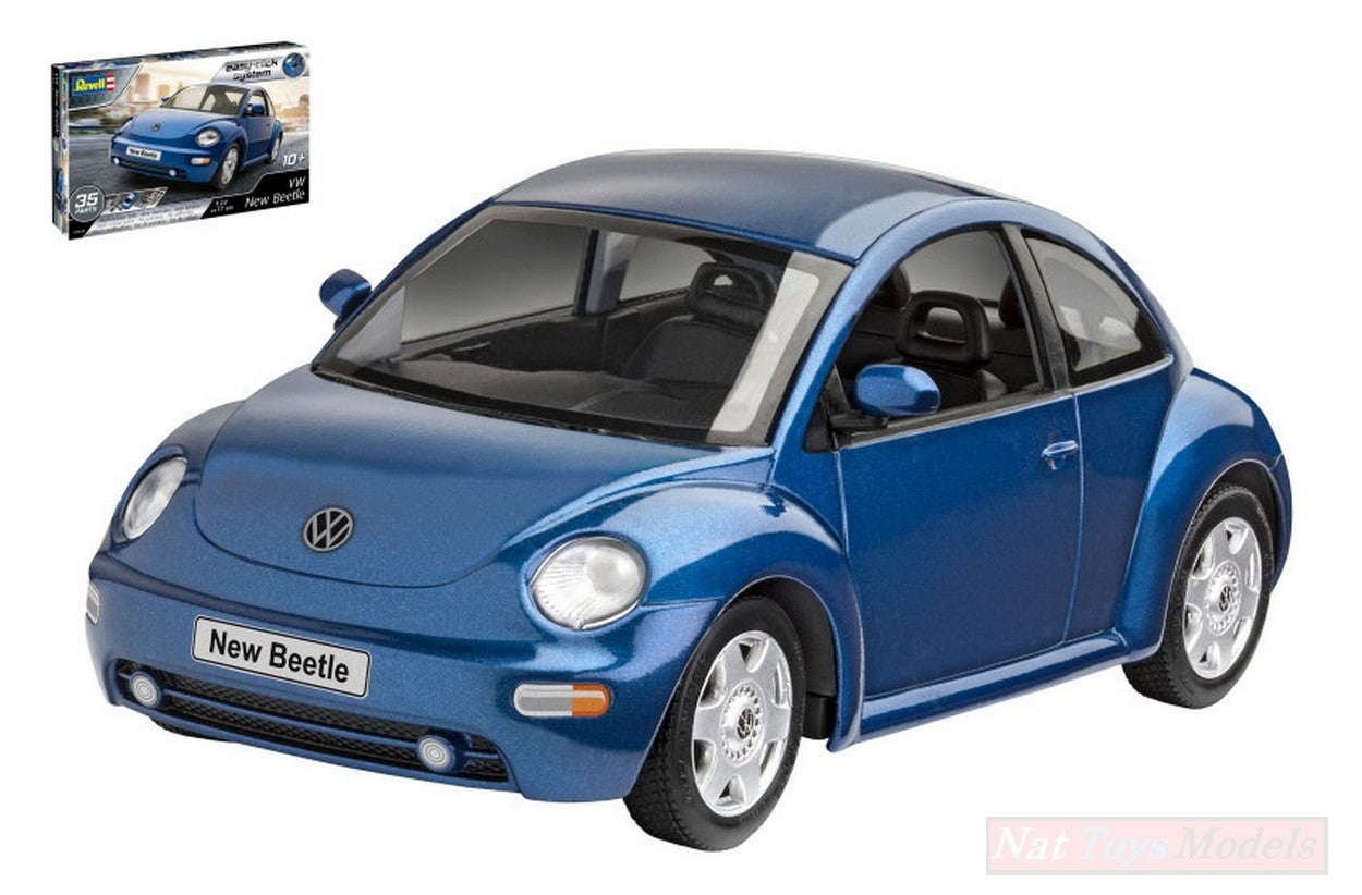 SCALE ASSEMBLY KIT COMPATIBLE WITH VW NEW BEETLE KIT 1:24 REVELL RV07643