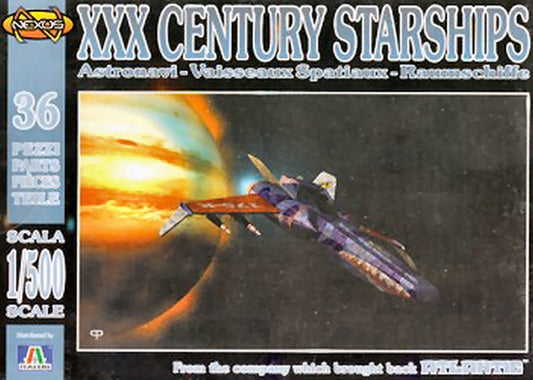 KIT DA MONTARE IN SCALA COMPATIBILE CON XXX CENTURY STARSHIPS KIT 1:500 ATLANTIC ATLNSF001