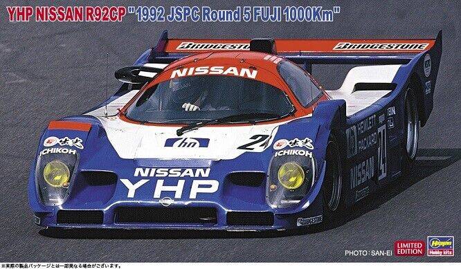 SCALE ASSEMBLY KIT COMPATIBLE WITH YHP NISSAN R92CP 1992 JSPC ROUND 5 FUJI 1000 KM KIT 1:24 HASEGAWA HA20597