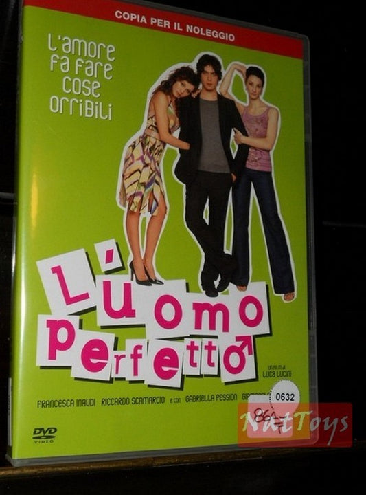 L'UOMO PERFETTO Riccardo Scamarcio Film DVD Originale Video